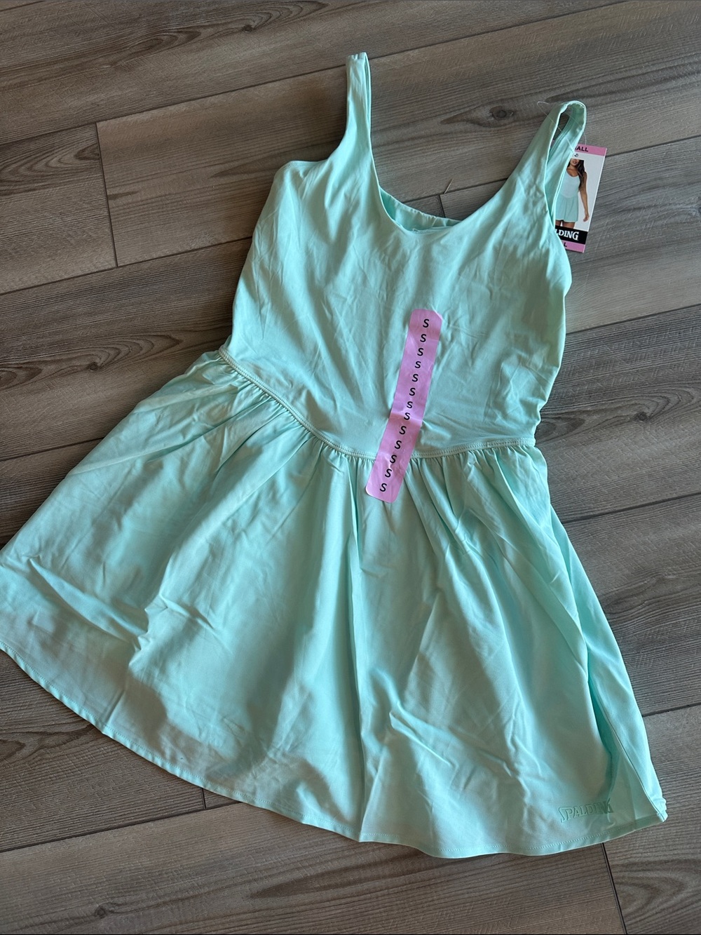 Spalding Mint Green Sleeveless Skater Dress